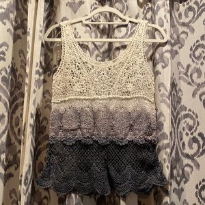 American Eagle | Lace Ombré Tank Top